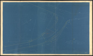 "A" sketch showing proposed changes of line at Beach & Granite Sts., Rockport, Mass.