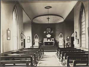 St. Augustine's Chapel. Interior