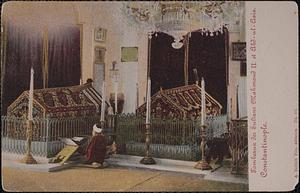Constantinople. Tombeaux des Sultans Mahmoud II et Abd-ul-Aziz