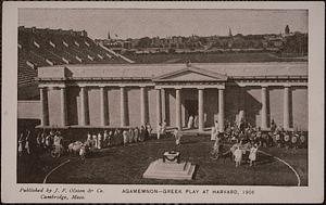 Agamemnon - Greek play at Harvard, 1906