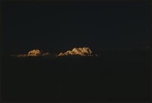 Sunlit clouds