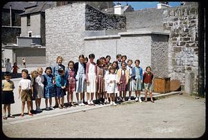 School yard, Tralee, Ireland