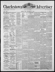 Charlestown Advertiser, November 28, 1874