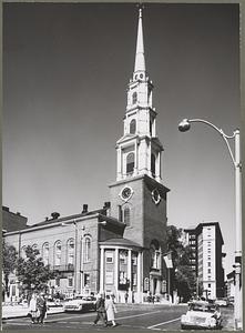 Boston, Park Street Church, exterior, 1808-1810, Peter Banner