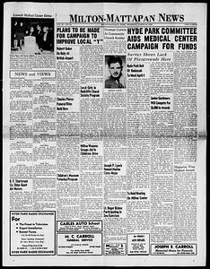 Milton Mattapan News, March 31, 1949