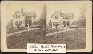 Luther Ball Farm House
