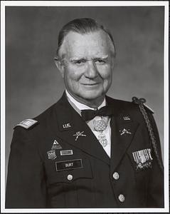 Captain James M. Burt in uniform