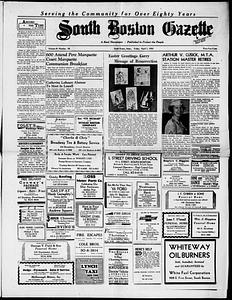 South Boston Gazette, April 01, 1955