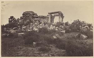 Temple ruins east of village of Cheon, India