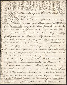 Letter from Zadoc Long to John D. Long, October 9, 1866