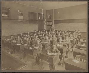 Boston Latin School, interior, Classroom Photo, Class VI