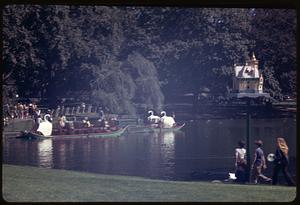 Swan boats, Boston Public Garden