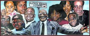Commemoration of Alfred Adkins Square, 1997