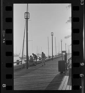 Newburyport waterfront and boardwalk