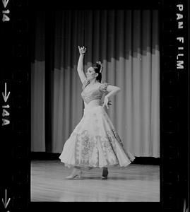 Jose Greco Flamenco dance troop at Nock Middle School