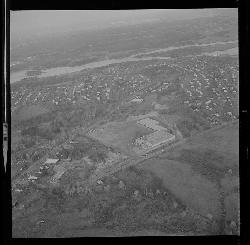 Shopping center construction