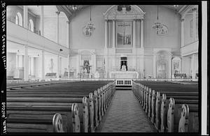 Interior, St. Stephen's Church, Boston