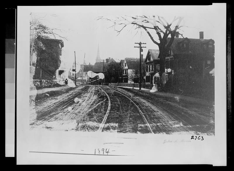 View of North Main Street, looking south