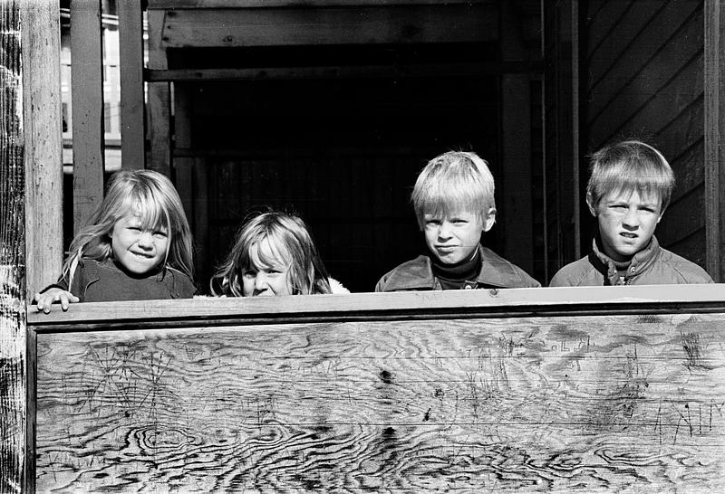 Back porch kids