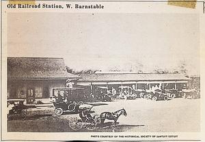 Old railroad station, W. Barnstable