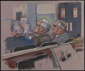 Courtroom scene
