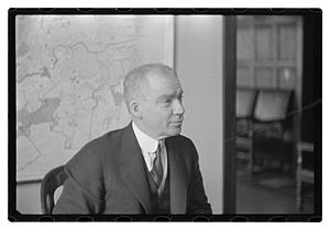 Eliot Wadsworth, Pres. Of Chamber of Commerce