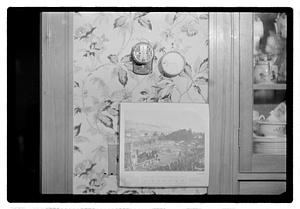 Calendar on wall