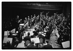 Harvard & Radcliffe Glee Clubs symphony Boulanger conducting, Symphony Hall