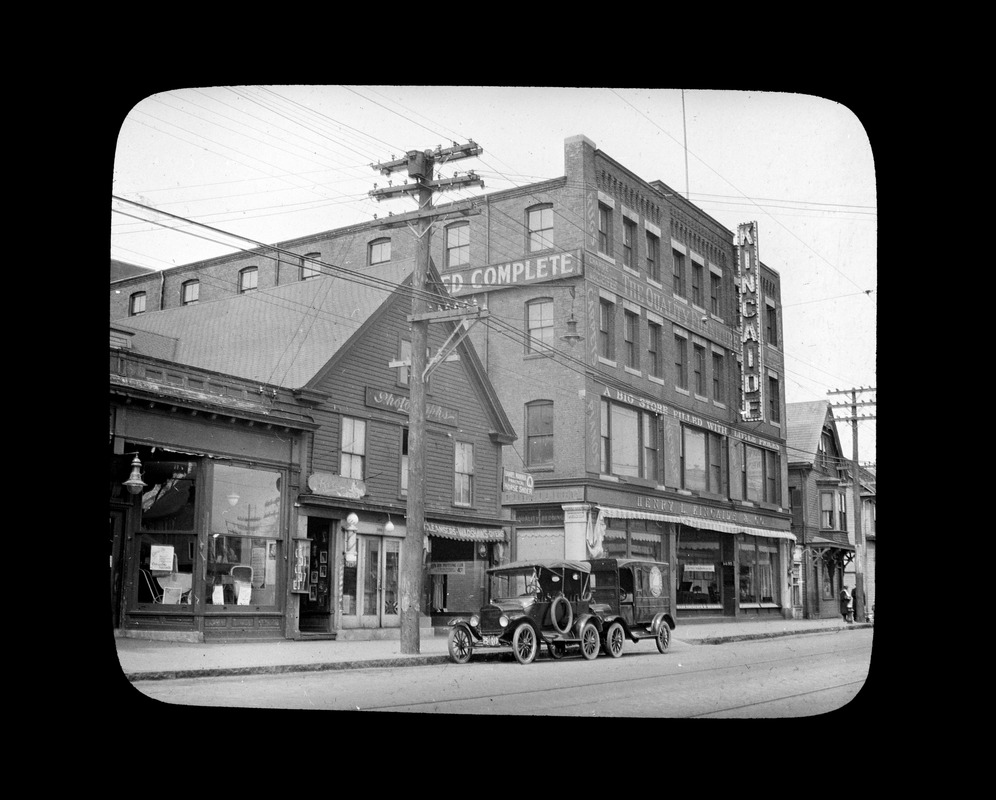 Kincade's Furniture Store. Hancock Street May 2, 1923
