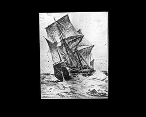 Puritan ship "Mayflower"