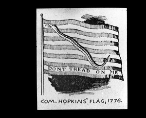 Commodore Hopkins' flag, 1776