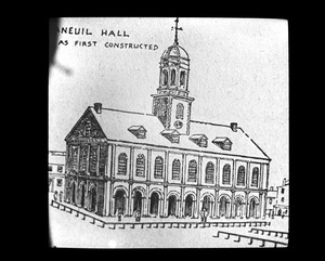Faneuil Hall as first built