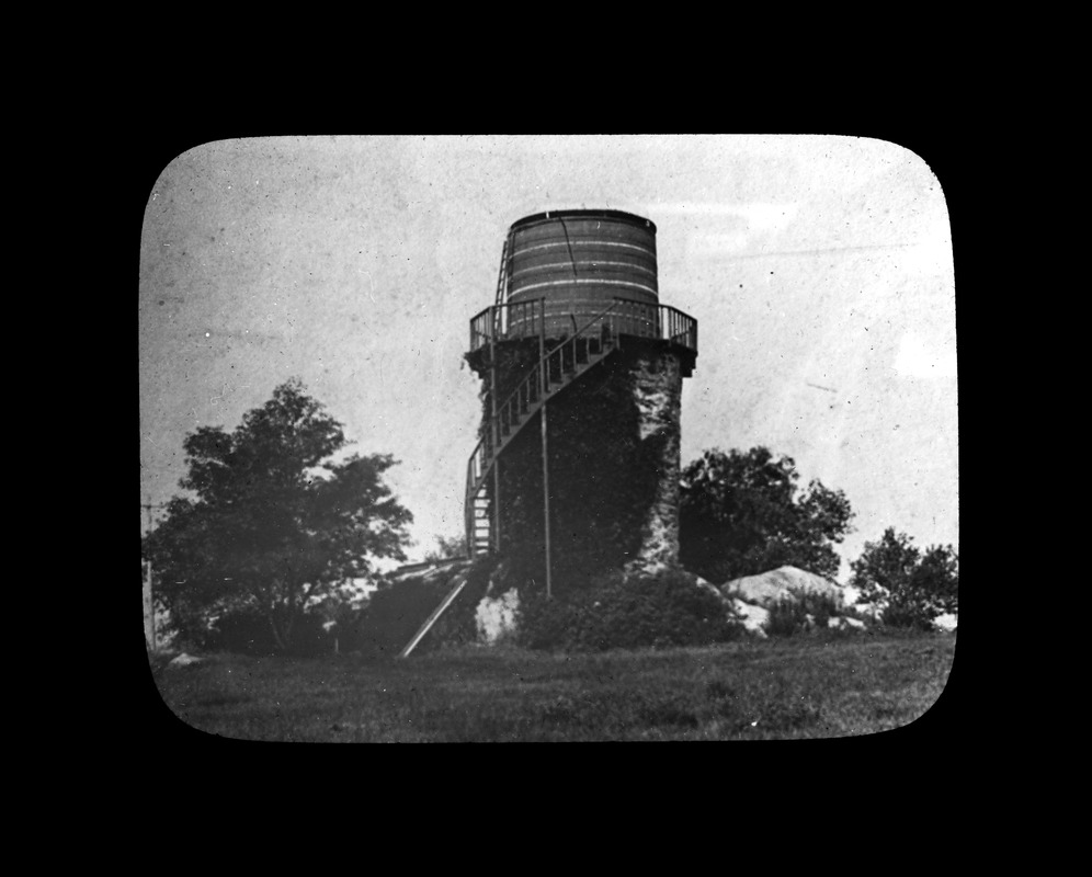 Water tank, Burkhardt estate