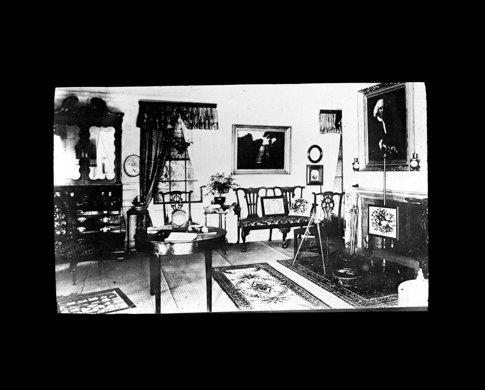 Interior Colonel Josiah Quincy house Digital Commonwealth