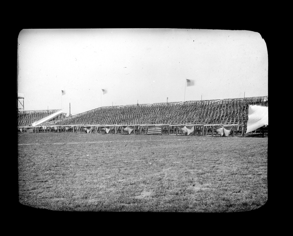 Pageant seats at Merrymount Park, Tercentenary Pageant