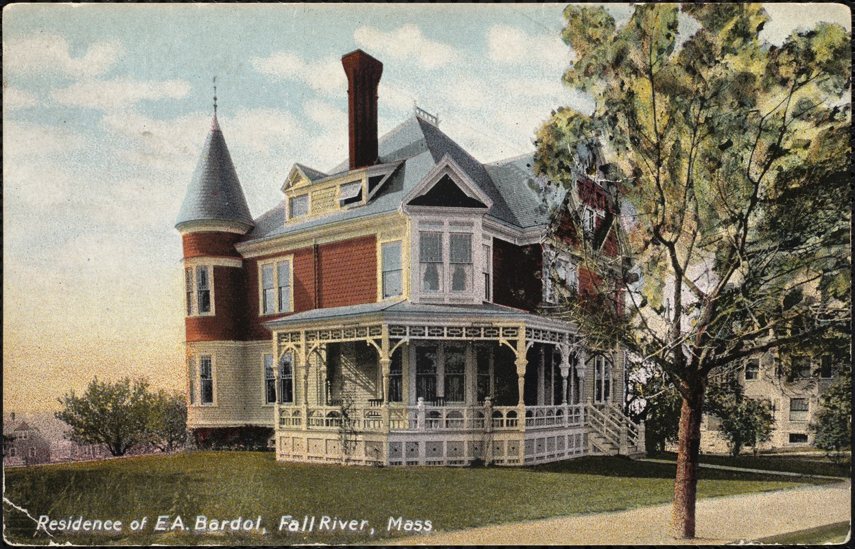 Residence of E.A. Bardol, Fall River, Mass.