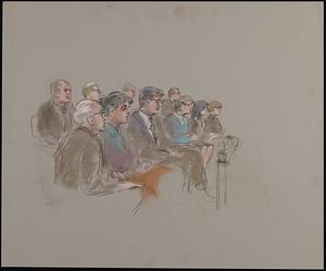 Courtroom scene