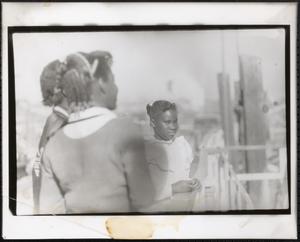 Trio of girls on a dock