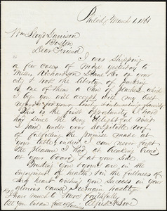 Letter from Alfred Harry Love, Philad[elphia, Pa.], to William Lloyd Garrison, March 1, 1864