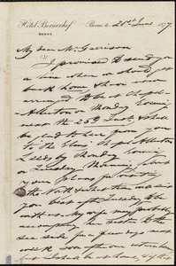 Letter from Joseph Lupton, Bern, [Switzerland], to William Lloyd Garrison, 21st June 1877