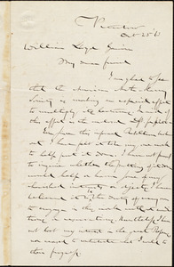 Letter from Gerrit Smith, Peterboro, [N.Y.], to William Lloyd Garrison, Oct[ober] 25 [18]63