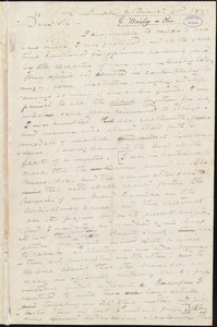 Letter from Gamaliel Bailey, Cincinnati, to Amos Augustus Phelps, November 2nd 1837
