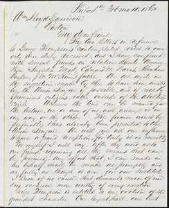 Letter from Alfred Harry Love, Philade[elphi]a, [Pa.], to William Lloyd Garrison, [March] 10. 1864