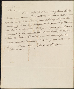 Letter from Amos Augustus Phelps, [Boston], to C.C. Dean, June 13, 1835