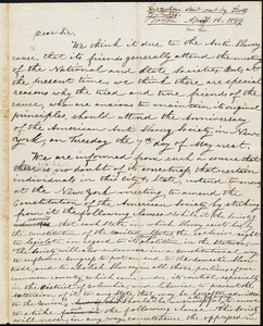 Draft of circular letter from Orange Scott, [Boston], [April 16, 1839]
