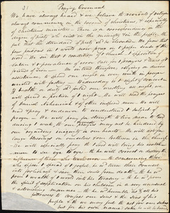 Copy of Praying covenant, [1833]