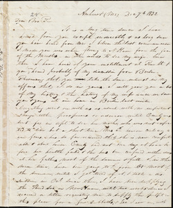 Letter from Abraham Chittenden Baldwin, Amherst (Ms), to Amos Augustus Phelps, Dec 7th 1832