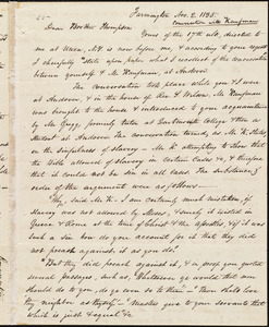 Letter from Amos Augustus Phelps, Farmington [Conn.], to George Thompson, Nov. 2 1835