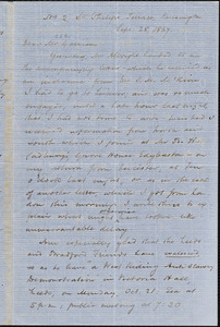 Letter from Thomas Phillips, Kensington, [London, England], to William Lloyd Garrison, Sept[ember] 28, 1967