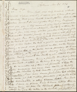 Letter from Amos Augustus Phelps, Portland (Me.), to Charlotte Phelps, Nov 30, 1834